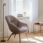 Stehleuchte HAY, Marselis, dimmbar, Schwarz, f&uuml;r Wohnzimmer, Metall, Design - 21.2 -