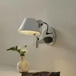 Wandleuchte Artemide, Tolomeo Faretto, Metallisch, f&uuml;r Flurbereich, Metall, Design -