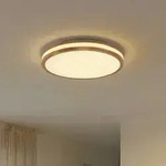 Deckenleuchte Lindby, Emiva, dimmbar, Holz, f&uuml;r Wohnzimmer, Holz, Modern - 9