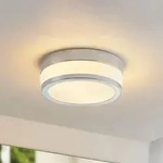 Deckenleuchte Lindby, Flavi, dimmbar, Metallisch, f&uuml;r Badezimmer, Glas, Modern - 9