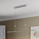 Pendelleuchte Lucande, Arnik, dimmbar, Metallisch, f&uuml;r Wohnzimmer, Metall, Modern -