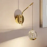 Wandleuchte Lucande, Hayley, Transparent, f&uuml;r Wohnzimmer, Glas, Modern - 9 - 34