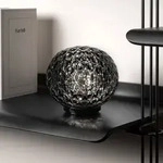 Tischleuchte Kartell, Mini Planet, dimmbar, Grau, f&uuml;r Wohnzimmer, Kunststoff, Design