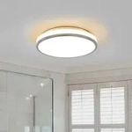 Deckenleuchte Lindby, Lyss, Wei&szlig;, f&uuml;r Badezimmer, Glas, Modern - 10