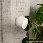 Pendelleuchte FLOS, AIM Small, dimmbar, Wei&szlig;, f&uuml;r Wohnzimmer, Metall, Design - 14.9