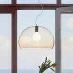 Pendelleuchte Kartell, FL/Y, dimmbar, Braun / Rost, f&uuml;r Wohnzimmer, Kunststoff,