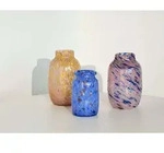Vasen HAY, Blau, Glas - 14.5 - 22.5