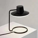 Tischleuchte Louis Poulsen, AJ Oxford, Schwarz, f&uuml;r Wohnzimmer, Metall, Design -