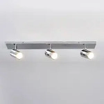 Deckenleuchte Lindby, DEJAN, dimmbar, Metallisch, f&uuml;r Badezimmer, Metall, Modern -