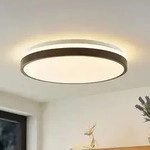 Deckenleuchte Lindby, Hudsona, dimmbar, Holz, f&uuml;r Wohnzimmer, Holz, Modern - 9