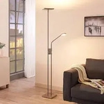 Stehleuchte Lindby, Jonne, dimmbar, Metallisch, f&uuml;r Wohnzimmer, Metall, Modern - 23