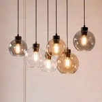 Pendelleuchte TK Lighting, Cubus, dimmbar, Multicolor, f&uuml;r Wohnzimmer, Glas, Modern