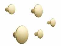 Muuto - Dots Metal Set Of 5 Brass