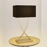Tischleuchte Lucande, Evaine, Schwarz, f&uuml;r Wohnzimmer, Metall, Modern - 35 - 66