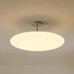 Deckenleuchte Lindby, Gunda, dimmbar, Wei&szlig;, f&uuml;r Wohnzimmer, Glas, Modern - 25