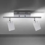 Deckenleuchte PURE, Mira, dimmbar, Metallisch, f&uuml;r Wohnzimmer, Metall, Modern...
