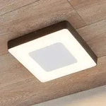 Au&szlig;enleuchte Lucande, Sora, Schwarz, f&uuml;r Terrasse, Metall, Modern - 27 - 27 - 3.5
