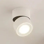 Deckenleuchte Arcchio, Rotari, dimmbar, Wei&szlig;, f&uuml;r Flurbereich, Aluminium, Modern -