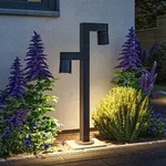 Au&szlig;enleuchte Paulmann, Kimu, Schwarz, Aluminium, Modern - 8 - 82.2