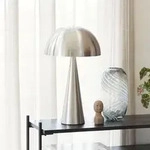 Tischleuchte H&uuml;bsch, Mush Tall, Metallisch, f&uuml;r Wohnzimmer, Metall, Design - 50