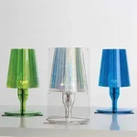 Tischleuchte Kartell, Take, Gr&uuml;n, f&uuml;r Wohnzimmer, Kunststoff, Design - 19 - 18.5 -