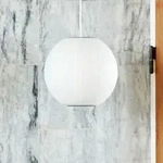 Pendelleuchte HAY, Nelson Ball Bubble, dimmbar, Wei&szlig;, f&uuml;r Wohnzimmer, Kunststoff,