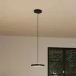 Pendelleuchte Paulmann, Hildor, dimmbar, Schwarz, f&uuml;r Esszimmer, Metall, Modern