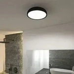 Deckenleuchte Paulmann, Oka, Schwarz, f&uuml;r Badezimmer, Kunststoff, Modern - 10.5