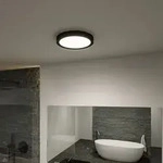 Deckenleuchte Paulmann, Tega, Schwarz, f&uuml;r Badezimmer, Kunststoff, Modern - 6.4