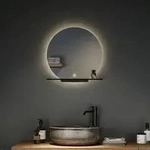 Spiegel Paulmann, Miro, f&uuml;r Badezimmer, Metall, Modern