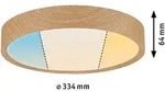 Deckenleuchte Paulmann, Tega, Holz, f&uuml;r Badezimmer, Kunststoff, Modern - 6.4