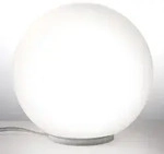 Tischleuchte Artemide, Dioscuri, Wei&szlig;, f&uuml;r Wohnzimmer, Glas, Design - 13.6