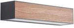 Arcchio - Miraz Außen Wandleuchte Dark Grey/Dark Wood - cm - 38 cm - 7.8 cm Arcchio - Miraz Außen Wandleuchte Dark Grey/Dark Wood - cm - 38 cm - 7.8 cm