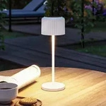 Au&szlig;enleuchte Paulmann, Else, dimmbar, Wei&szlig;, f&uuml;r Wohnzimmer, Aluminium, Modern -