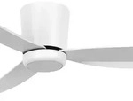Array Deckenventilator mit Licht wei&szlig; 137 cm leise - Beacon Beacon Lighting,...