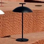 Tischleuchte Kartell, Mini Geen-A, Schwarz, f&uuml;r Wohnzimmer, Metall, Design - 36.2