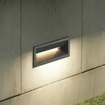 Au&szlig;enleuchte Lucande, Jaano, Schwarz, f&uuml;r Balkon, Metall, Modern - 25 - 9.8