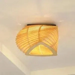 Deckenleuchte Lindby, Sanza, dimmbar, Holz, f&uuml;r Wohnzimmer, Holz,...