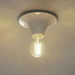 Deckenleuchte Artemide, Teti, dimmbar, Wei&szlig;, f&uuml;r Wohnzimmer, Kunststoff, Design
