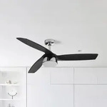 Bronx LED-Deckenventilator DC leise 132 cm CCT - Beacon Beacon Lighting, Bronx,