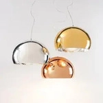 Pendelleuchte Kartell, FL/Y, dimmbar, Kupfer, f&uuml;r Wohnzimmer, Kunststoff, Design -