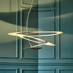 Pendelleuchte Artemide, Pirce Micro, dimmbar, Gold / Messing, f&uuml;r Wohnzimmer,