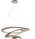 Pendelleuchte Artemide, Pirce Mini, dimmbar, Gold / Messing, f&uuml;r Wohnzimmer, Metall,