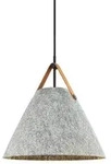 Pendelleuchte DFTP by Nordlux, Strap, dimmbar, Grau, f&uuml;r Wohnzimmer, Stoff / Textil,