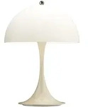 Tischleuchte Louis Poulsen, Panthella 250, dimmbar, Beige, f&uuml;r Wohnzimmer,