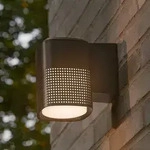 Au&szlig;enleuchte Nordlux, Sidara, dimmbar, Schwarz, f&uuml;r Balkon, Aluminium, Modern...