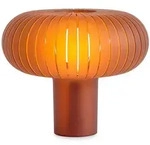 Tischleuchte Kartell, Teresa Frozen, dimmbar, Orange, f&uuml;r Wohnzimmer,...