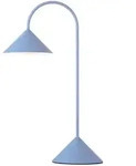 Au&szlig;enleuchte FRANDSEN, Grasp, dimmbar, Blau, f&uuml;r Balkon, Metall, Design -...