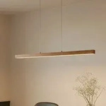 Pendelleuchte Lucande, Nihalo, dimmbar, Holz, f&uuml;r Wohnzimmer, Holz, Modern - 122 - 4