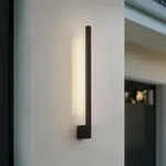 Au&szlig;enleuchte Lindby, Neano, Schwarz, f&uuml;r Balkon, Aluminium, Modern - 4.5 - 60